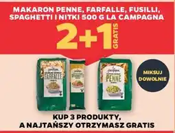 Netto Makaron farfalle La Campagna oferta