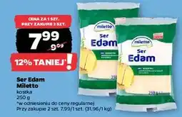 Netto Ser edamski Miletto oferta