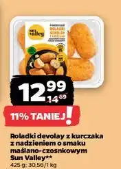 Netto Roladki devolay z kurczaka nadzieniem maślano-czosnkowym Sun Valley oferta