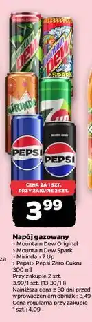 Netto Napój Pepsi Zero oferta