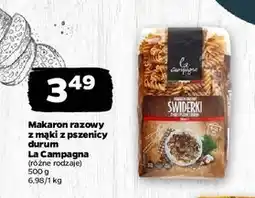 Netto Makaron świderek La Campagna oferta