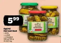 Netto Ogórki korniszony z miodem Harvest Best oferta