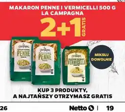 Netto Makaron vermicelli La Campagna oferta