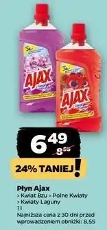 Netto Płyn do mycia kwiaty laguny Ajax Floral Fiesta oferta