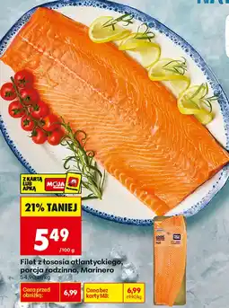 Biedronka Filet z łososia Marinero oferta