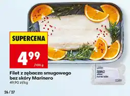 Biedronka Filet z zębacza Marinero oferta