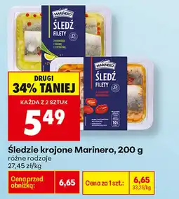 Biedronka Śledzie Marinero oferta