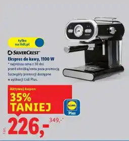 Lidl SilverCrest Ekspres do kawy, 1100 W oferta