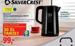 Lidl Silvercrest Cyfrowy czajnik elektryczny, 3000 W oferta