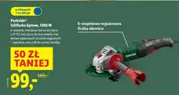 Lidl PARKSIDE Szlifierka kątowa 1200 W oferta
