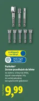 Lidl Parkside Zestaw przedłużek do bitów oferta