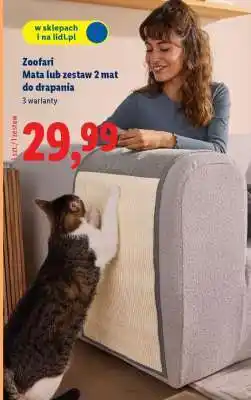 Lidl Zoofari Mata lub zestaw 2 mat do drapania oferta