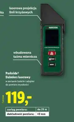 Lidl PARKSIDE Dalmierz laserowy oferta