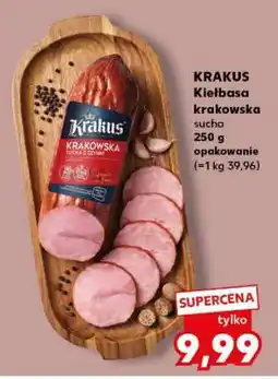 Kaufland KRAKUS Kiełbasa krakowska sucha oferta