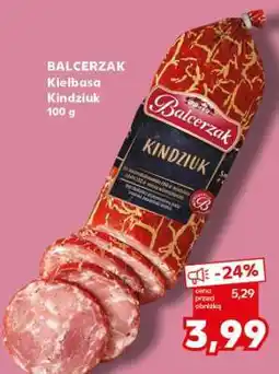 Kaufland Kiełbasa Kindziuk 100 g oferta