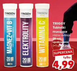 Kaufland TRIGGY Tabletki musujące różne rodzaje 20 szt oferta