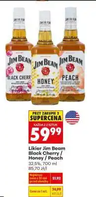Biedronka LIKIER JIM BEAM BLACK CHERRY / HONEY / PEACH oferta