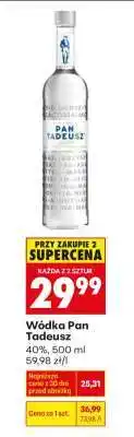 Biedronka Wódka Pan Tadeusz oferta