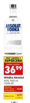 Biedronka Wódka Absolut oferta