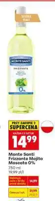 Biedronka Monte Santi Frizzante Mojito Moscato 0% oferta