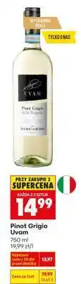 Biedronka PINOT GRIGIO UVAM oferta