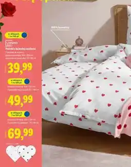 Lidl Pościel z bawełny renforcé 3 częściowy oferta