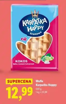 Lidl Wafle Karpatka Happy oferta
