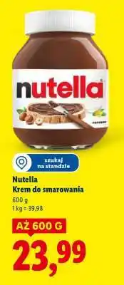 Lidl Nutella oferta