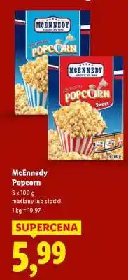 Lidl MCENNEDY Popcorn oferta