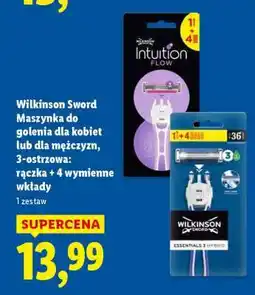 Lidl WILKINSON SWORD Maszynka do golenia oferta