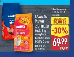 ALDI Lavazza Kawa ziarnista oferta