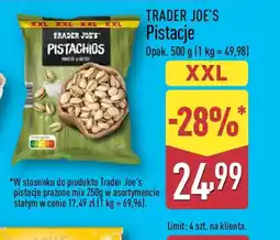 ALDI Trader Joe's Pistacje oferta