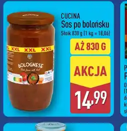 ALDI Cucina Sos po bolońsku oferta