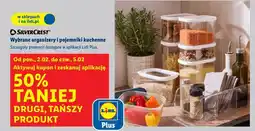 Lidl SilverCrest Wybrane organizery i pojemniki kuchenne oferta