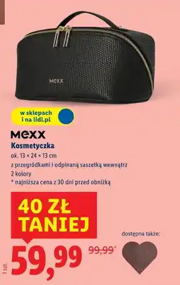 Lidl Kosmetyczka Mexx oferta