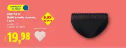 Lidl Majtki damskie z koronką, 2 pary esmara oferta