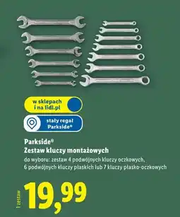 Lidl Parkside Zestaw kluczy montażowych oferta