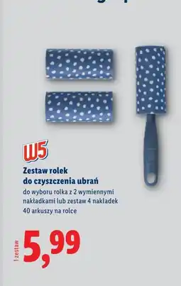 Lidl W5 Zestaw rolek do czyszczenia ubrań oferta