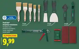 Lidl Parkside Artykuły remontowe (pistolet do wyciskania, zestaw szpachelek, zestaw pędzli) oferta