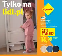 Lidl Bluza lub spodnie dresowe dziecięce Lupilu oferta