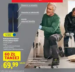 Lidl Parkside Performance Jeansy robocze męskie oferta