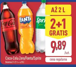 ALDI Coca-Cola Zero/Fanta/Sprite oferta