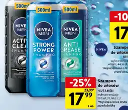 Intermarche Nivea Men szampon oferta