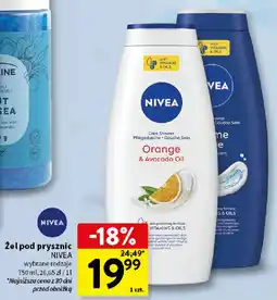 Intermarche Nivea żel pod prysznic oferta