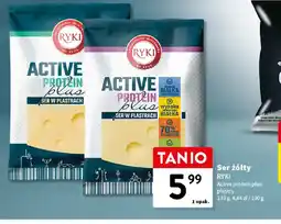 Intermarche RYKI Ser żółty Active protein plus oferta