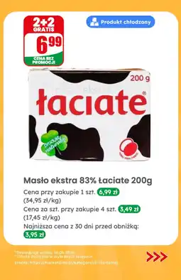 Dino Masło ekstra 83% oferta