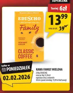 Arhelan Kawa family mielona Eduscho Classic Coffee oferta