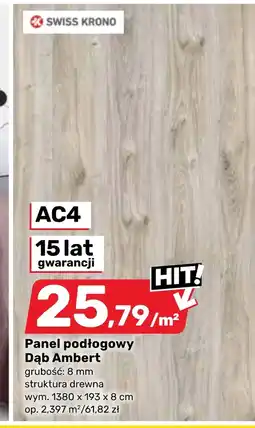 Bricomarche Panel podłogowy Swiss Krono oferta
