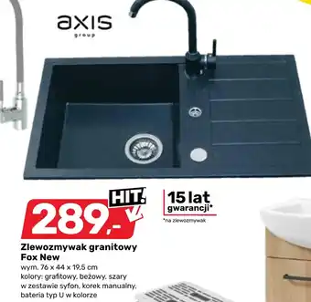 Zlewozmywak Axis group
