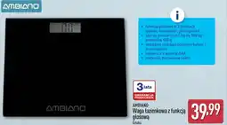 ALDI Waga łazienkowa Ambiano oferta